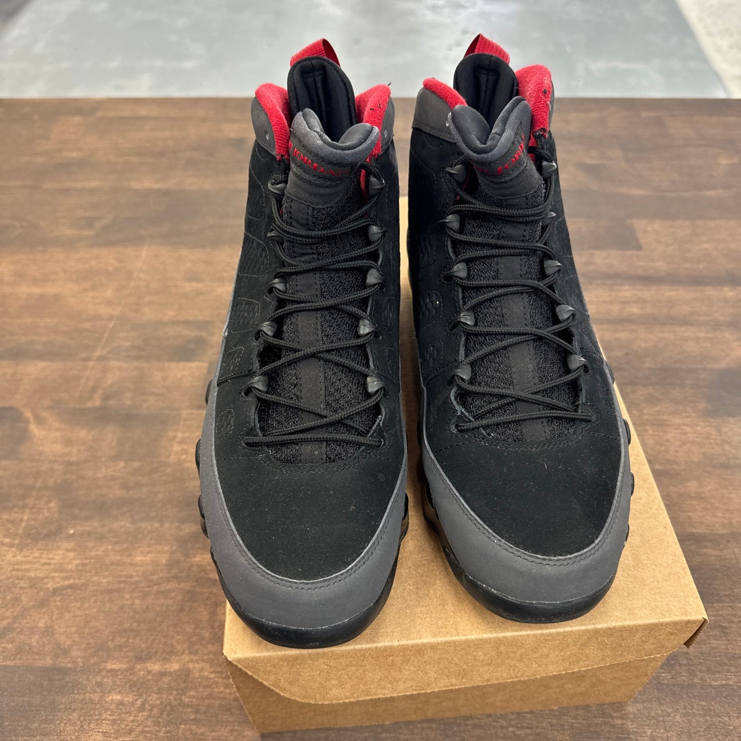 Air Jordan 9 Retro 2010 Charcoal (USED, no box)