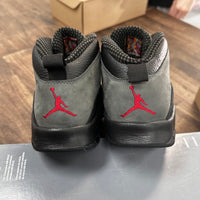 Shadow Jordan 10 (USED, No Box Top)