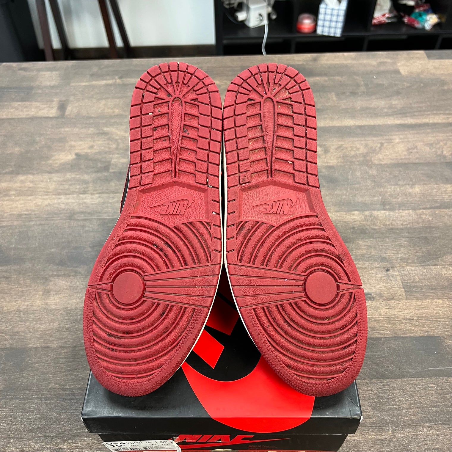 Banned Jordan 1 High (USED,No box)