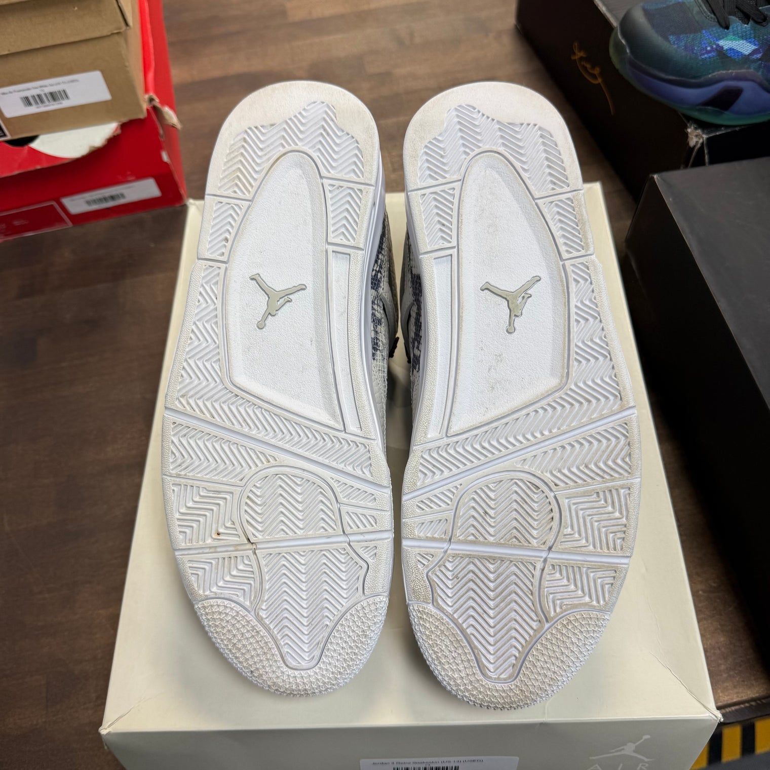 Snakeskin Jordan 4 Retro Pinnacle (US 13) (USED)