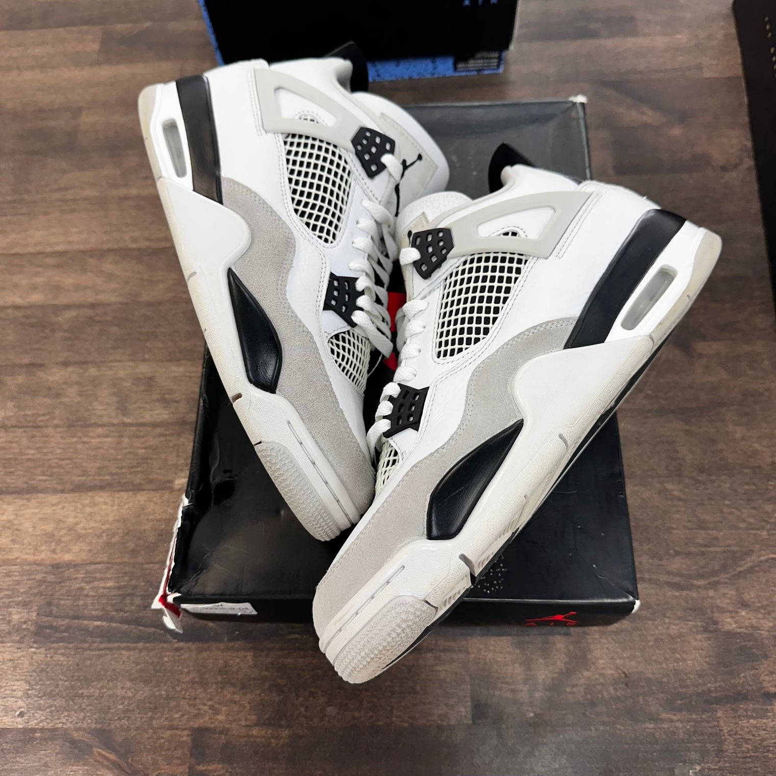 Military Black Jordan 4 (USED,No Box)
