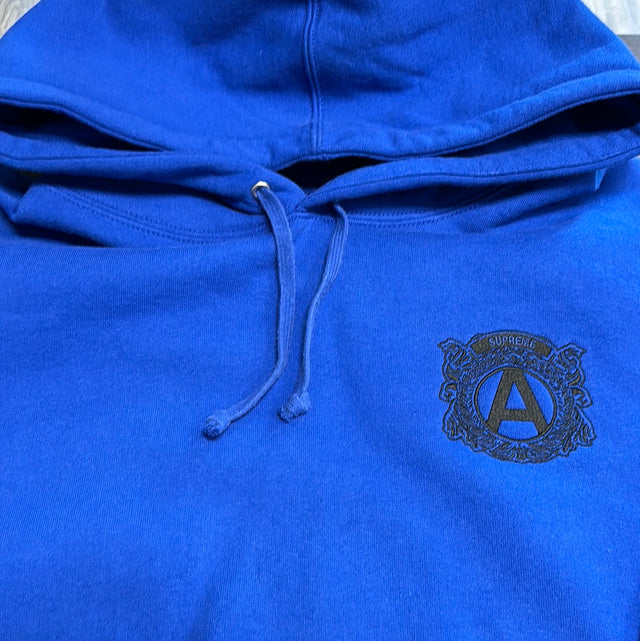 Supreme Anti Everything Hoodie Royal (Used)