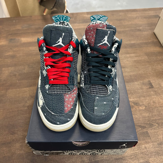 Sashiko Jordan 4 Retro (USED)