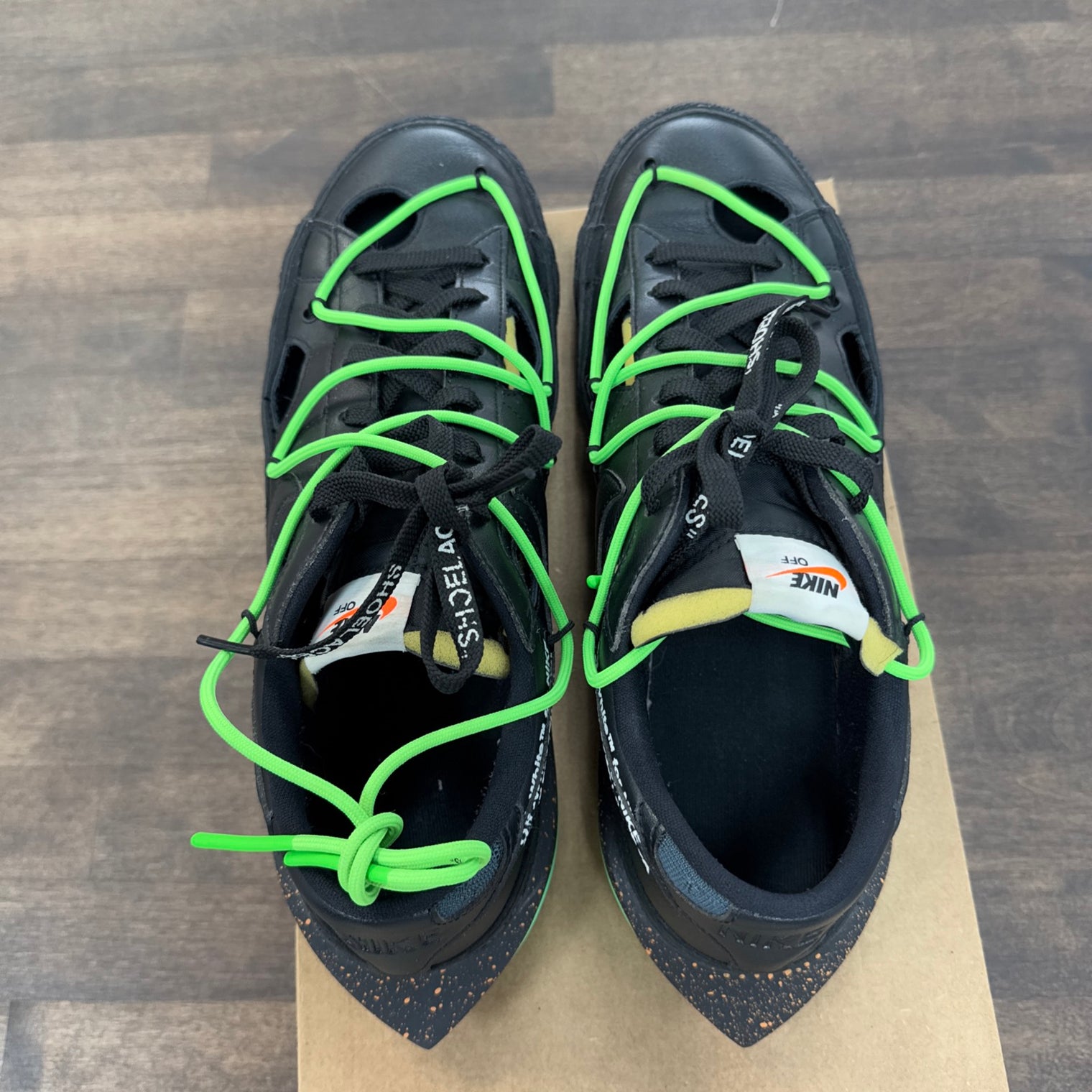 Nike Off-White x Blazer Low Black (USED, no box)