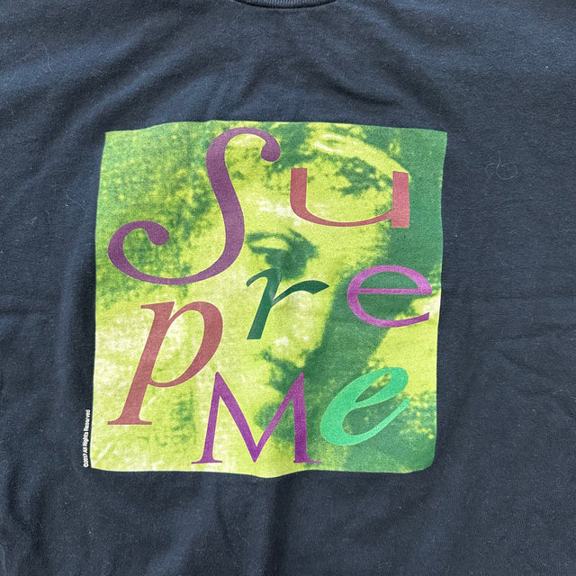 Supreme Made Possible With Your Support Tee Navy (Used)