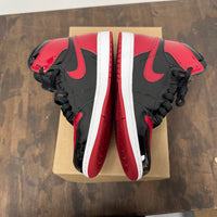 Patent Bred Jordan 1 High (USED,No Box)