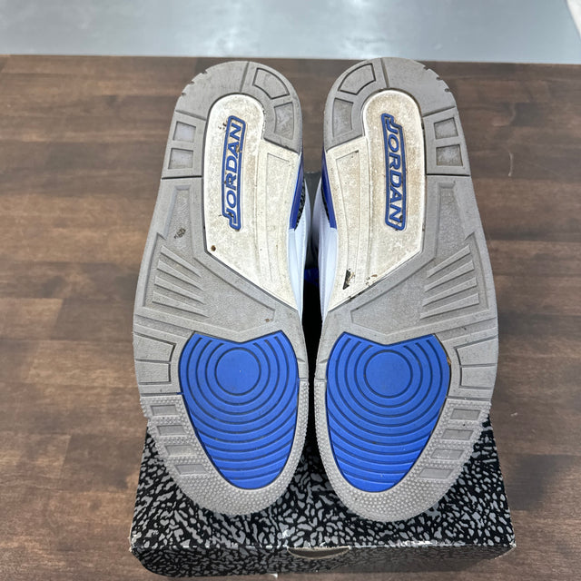 Racer Blue Jordan 3 (USED)