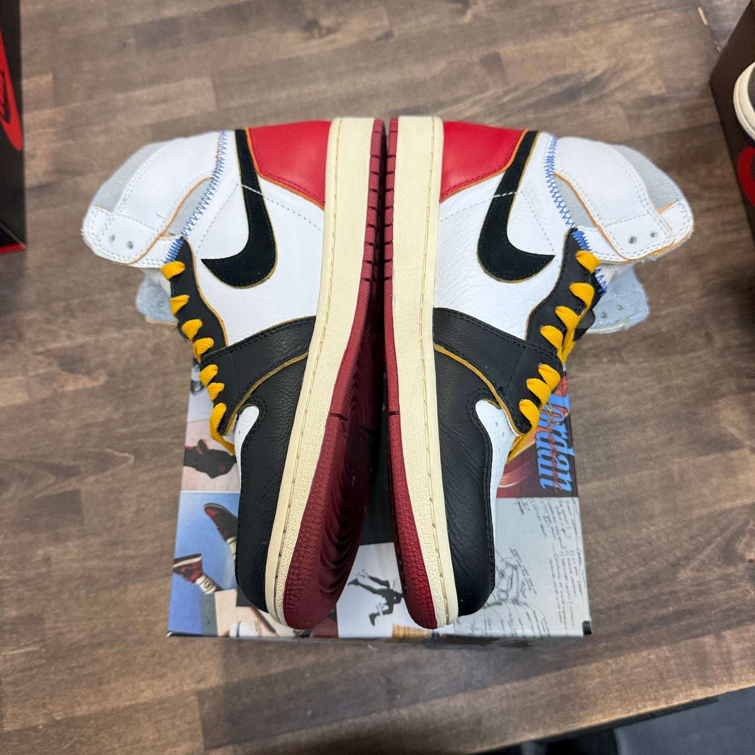 Union Los Angeles Black Toe Jordan 1 Retro High (Lightly Worn)