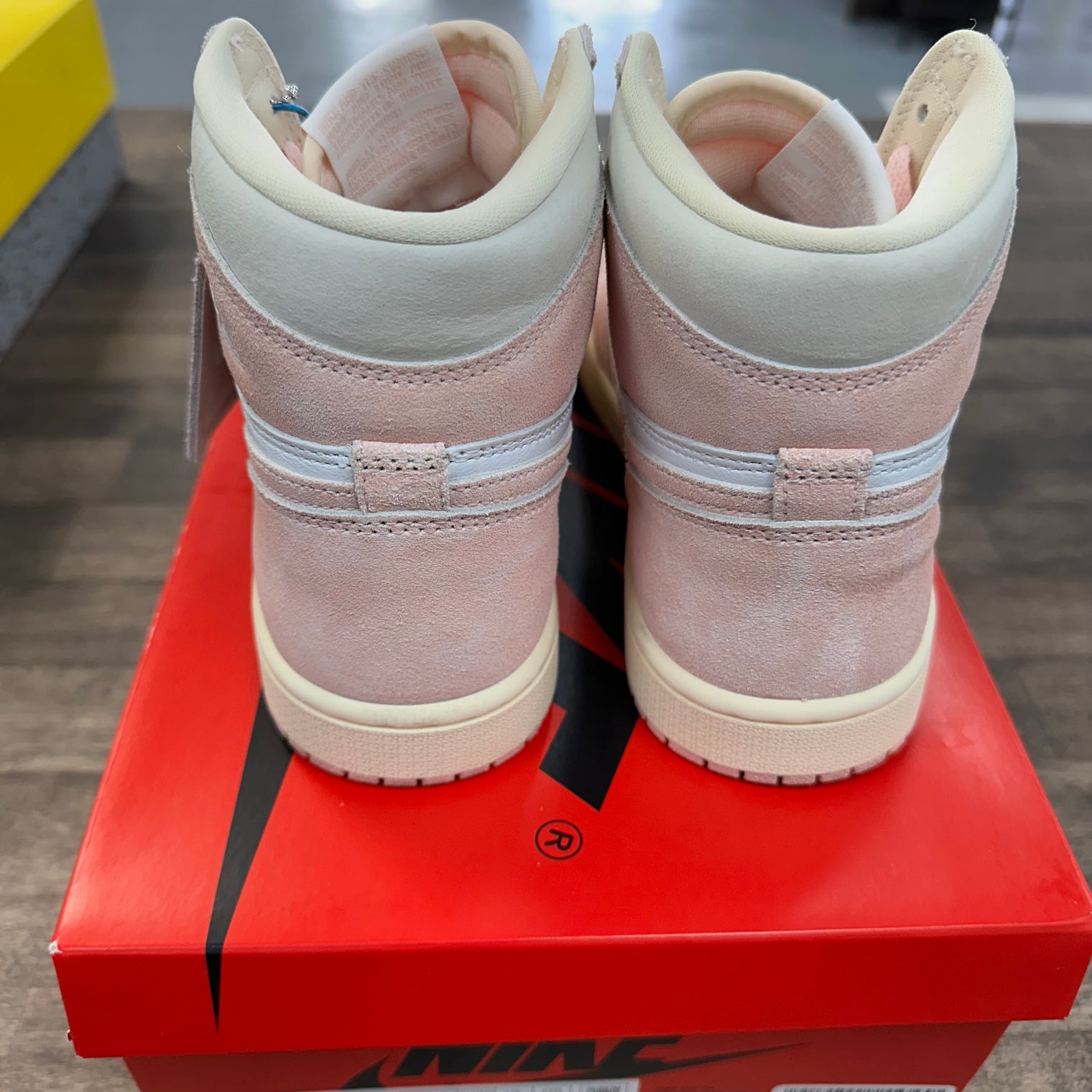 Washed Pink Jordan 1 High (W) (UDED)
