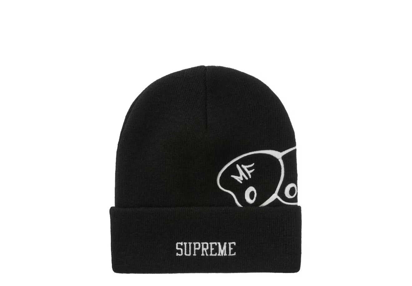 Supreme MF DOOM Beanie Black
