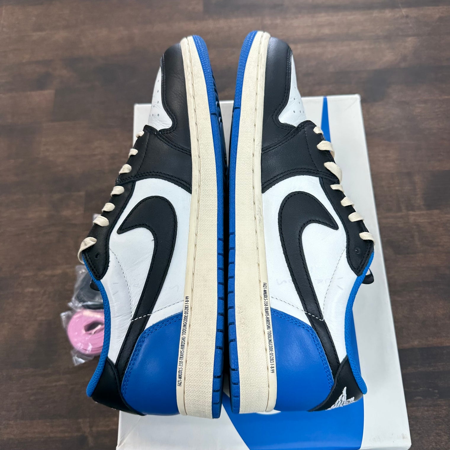 Fragment Travis Scott Jordan 1 Low OG (USED)