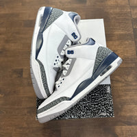 Midnight Navy Jordan 3 (USED)