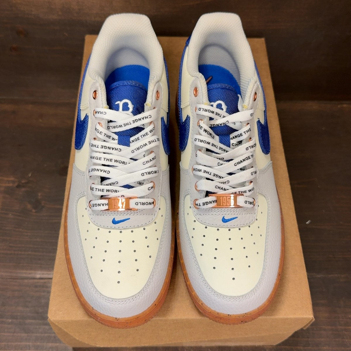 Nike Air Force 1 Low Jackie Robinson Size 7 (Pre-Owned) - Image 3