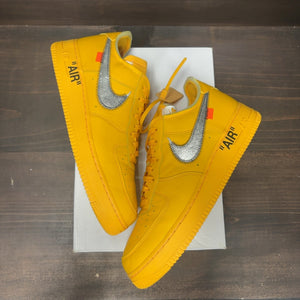 Nike Air Force 1 Low Off-White ICA University Gold - Image 2