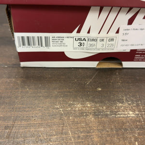 Jordan 1 Retro High OG Artisanal Team Red (GS) Size 3.5Y - Image 8