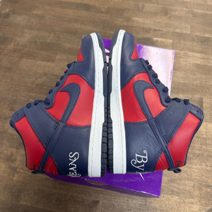Nike SB Dunk High Supreme By Any Means Navy Size 8.5 (Pre-Owned) - Image 4