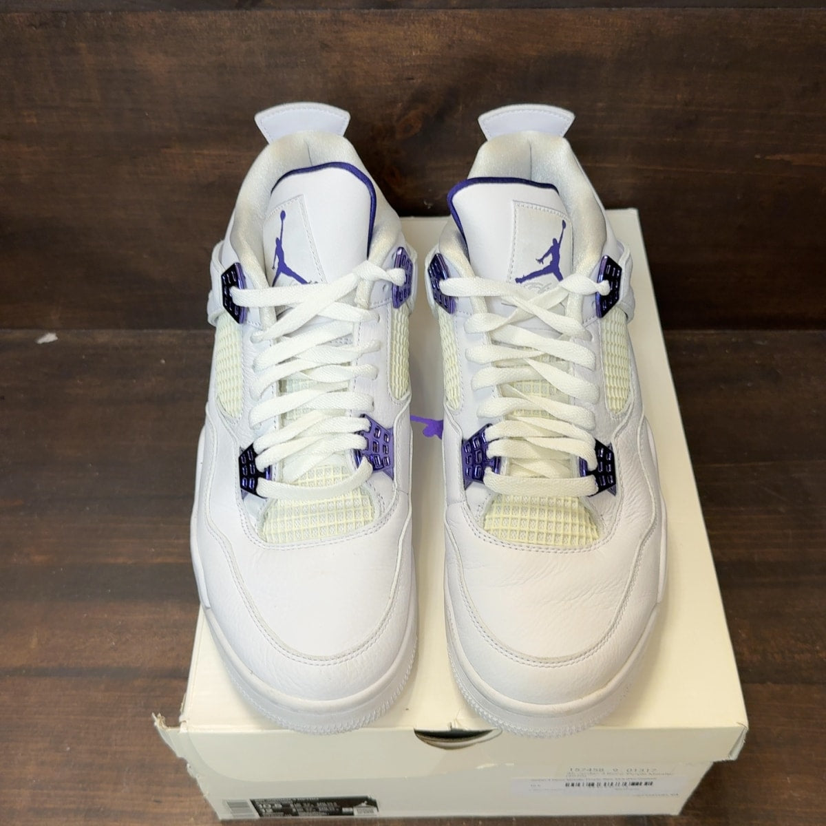 Jordan 4 Retro Metallic Purple - Image 3