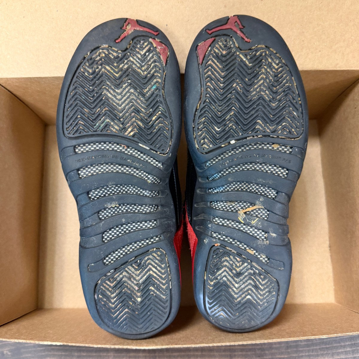 Jordan 12 Retro Reverse Flu Game (GS) Size 5.5Y (Pre-Owned) - Image 6