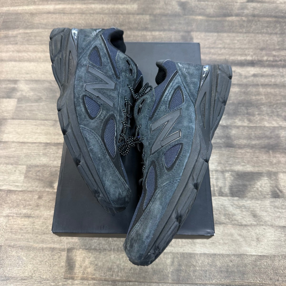 New Balance 990v4 JJJJound Navy - Image 1