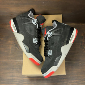 Jordan 4 Retro Bred (2019) Size 10 (Pre-Owned) - Image 2