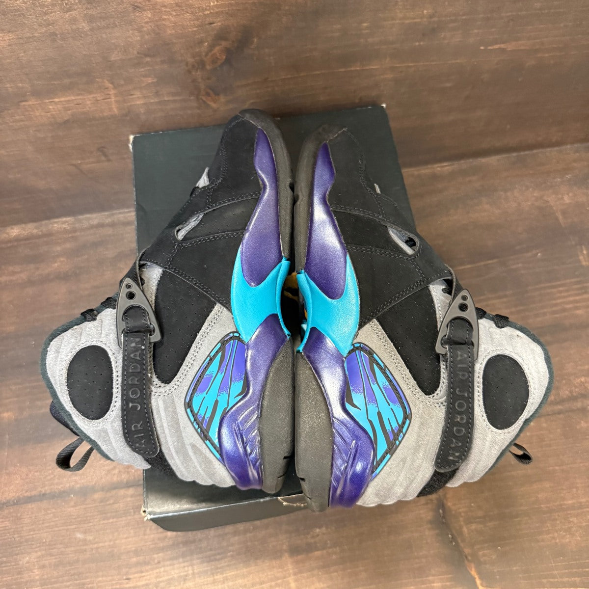 Jordan 8 Retro Aqua (2025) (GS) - Image 4