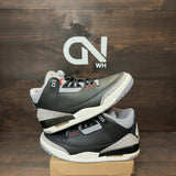 Jordan 3 Retro OG Black Cement (2024) Size 9 (Pre-Owned) - Image 1