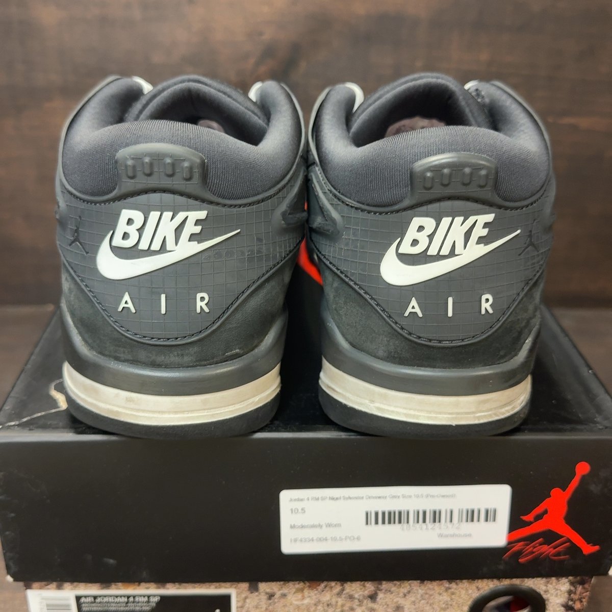 Jordan 4 RM SP Nigel Sylvester Driveway Grey Size 10.5 (Pre-Owned) - aux