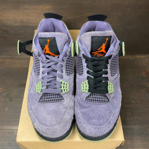 Jordan 4 Retro Canyon Purple (Women's) Size 9.5W (Pre-Owned) - Image 3