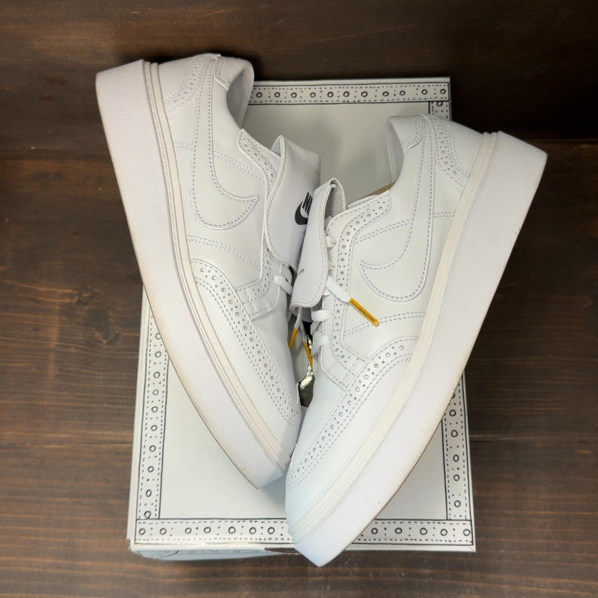 Nike Kwondo 1 G-Dragon Peaceminusone Triple White - Image 2