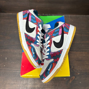 Nike SB Dunk Low Pro Parra Abstract Art (2021) Size 10.5 (Pre-Owned) - back