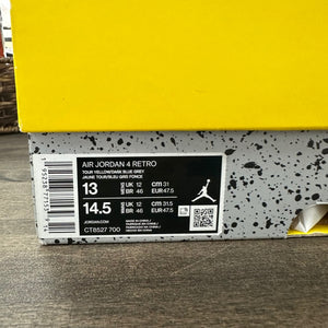 Jordan 4 Retro Lightning (2021) Size 13 (Pre-Owned) - Image 6