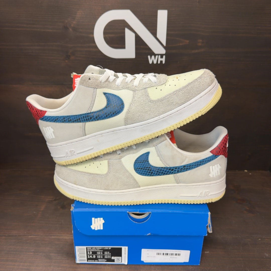 Nike Air Force 1 Low SP Undefeated 5 On It Dunk vs. AF1 - Image 1