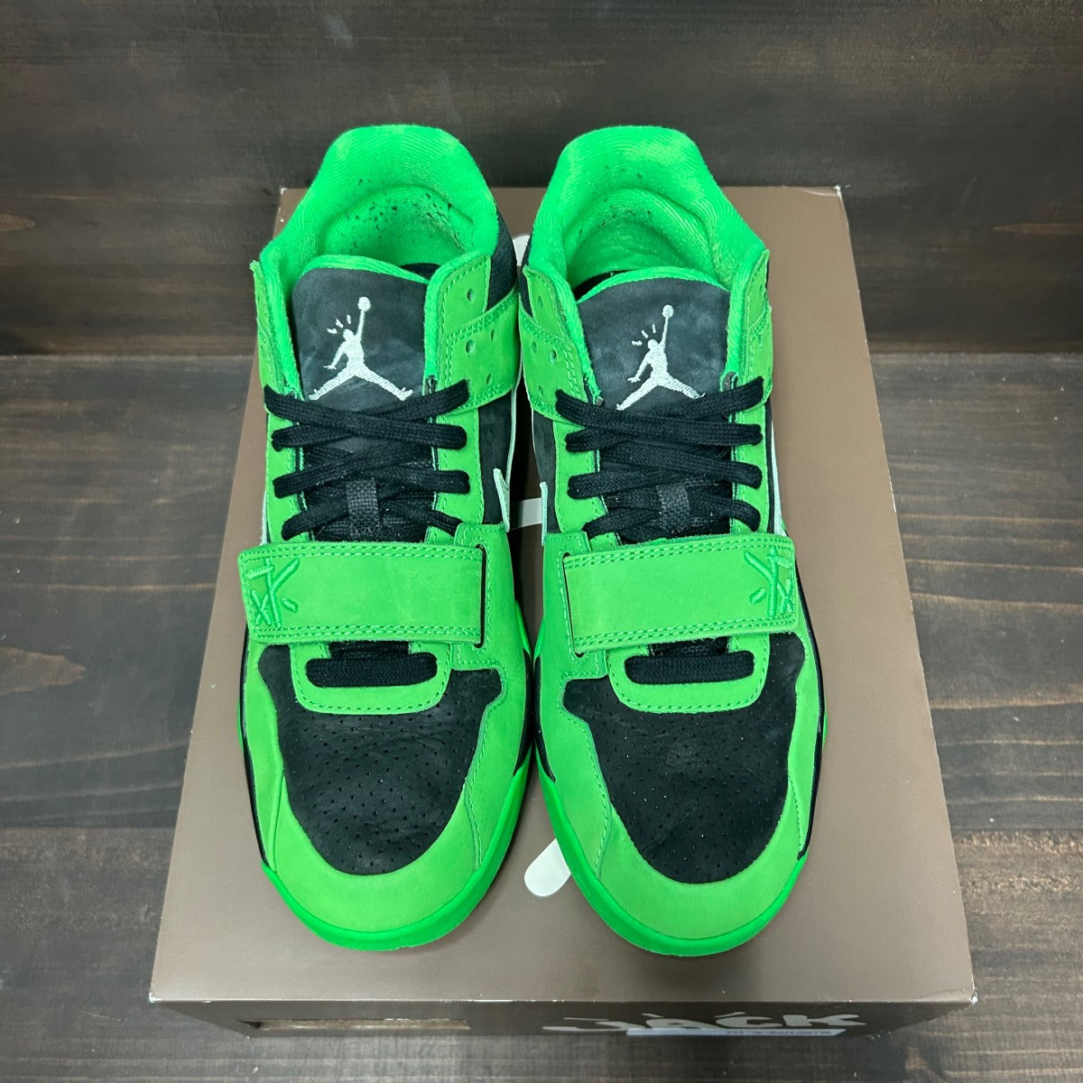 Jordan CJ1 T-Rexx Travis Scott Green Spark - Image 3