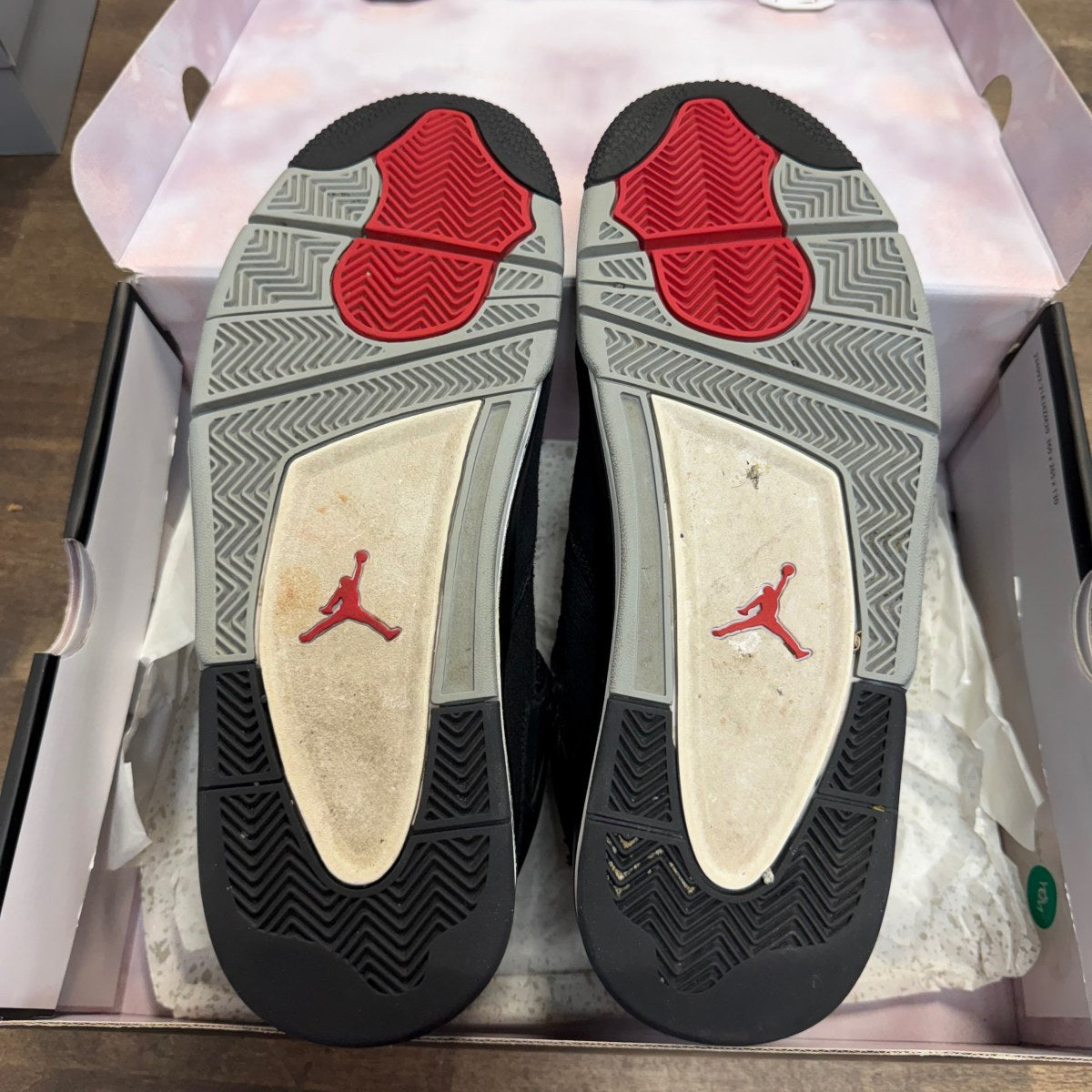 Jordan 4 Retro SE Black Canvas - Image 5