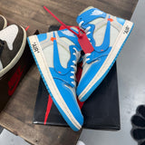 Jordan 1 Retro High Off-White University Blue - Image 1