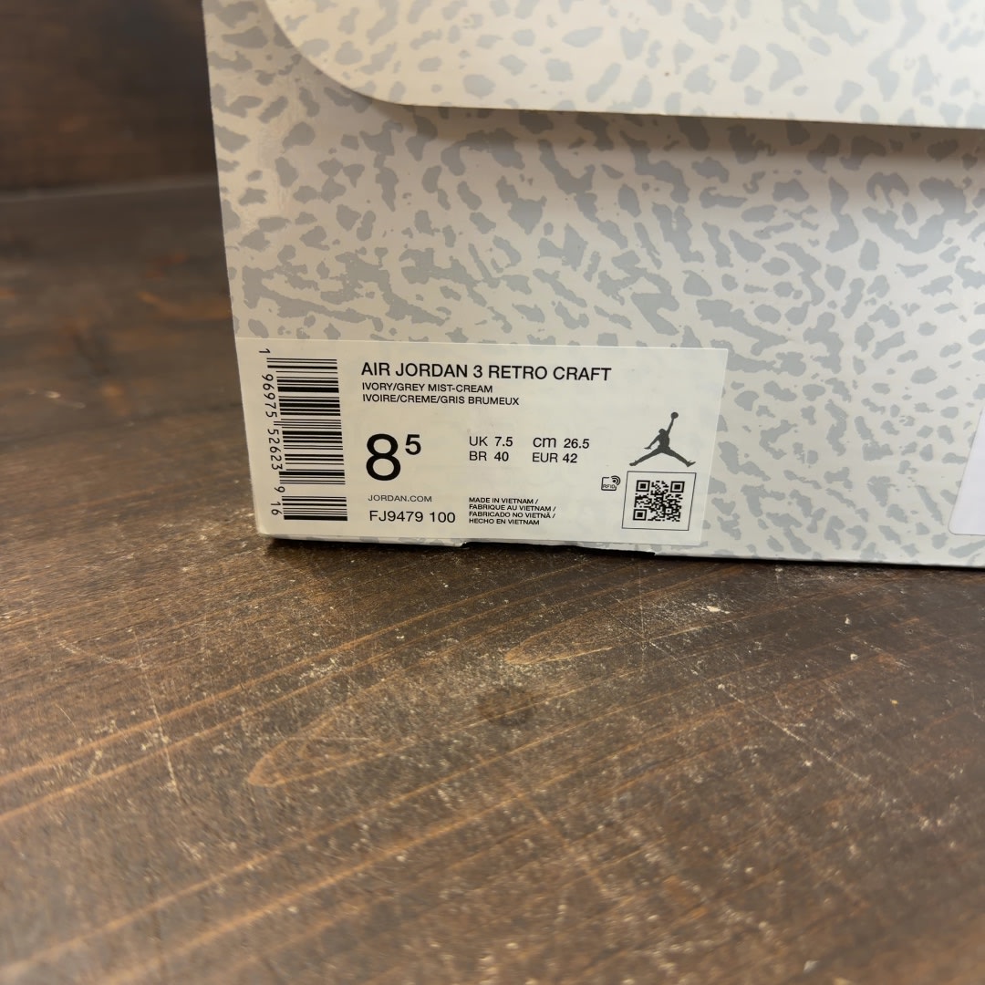 Jordan 3 Retro Craft Ivory - Image 7