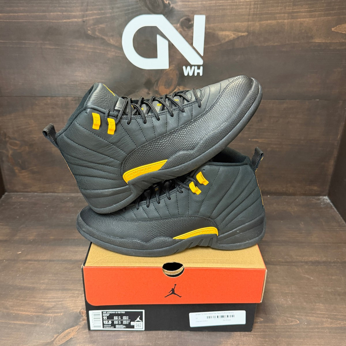 Jordan 12 Retro Black Taxi - Image 1