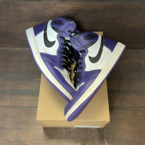 Jordan 1 Retro High Court Purple Size 13 (Pre-Owned) - Image 2
