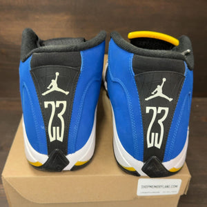 Jordan 14 Retro Laney (2023) Size 11 (Pre-Owned) - aux