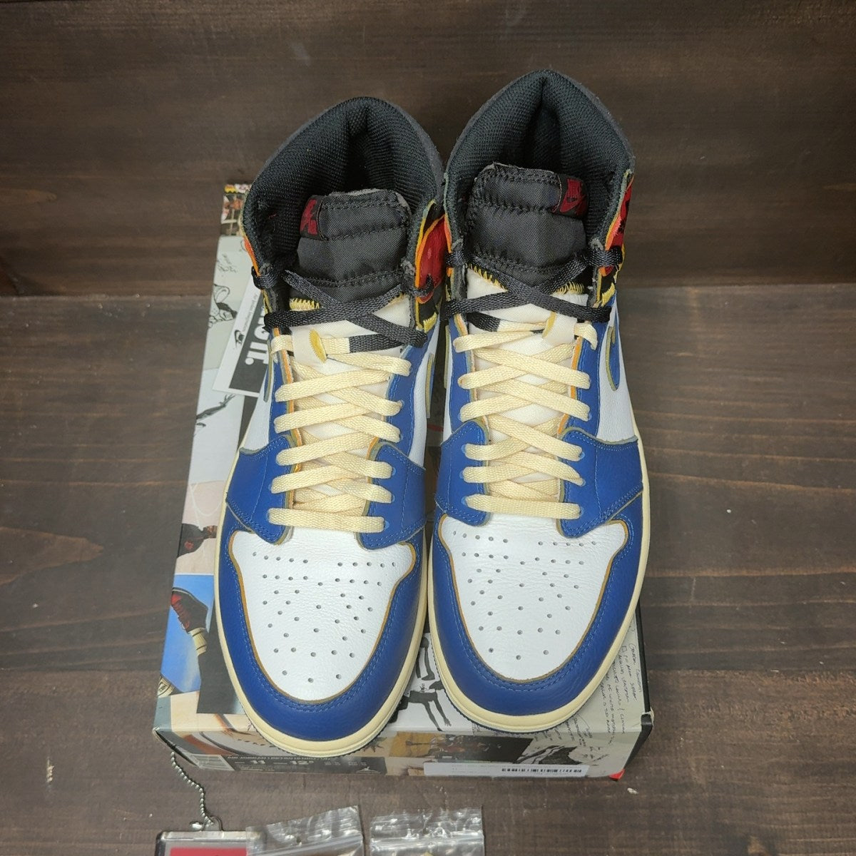 Jordan 1 Retro High Union Los Angeles Storm Blue - Image 6