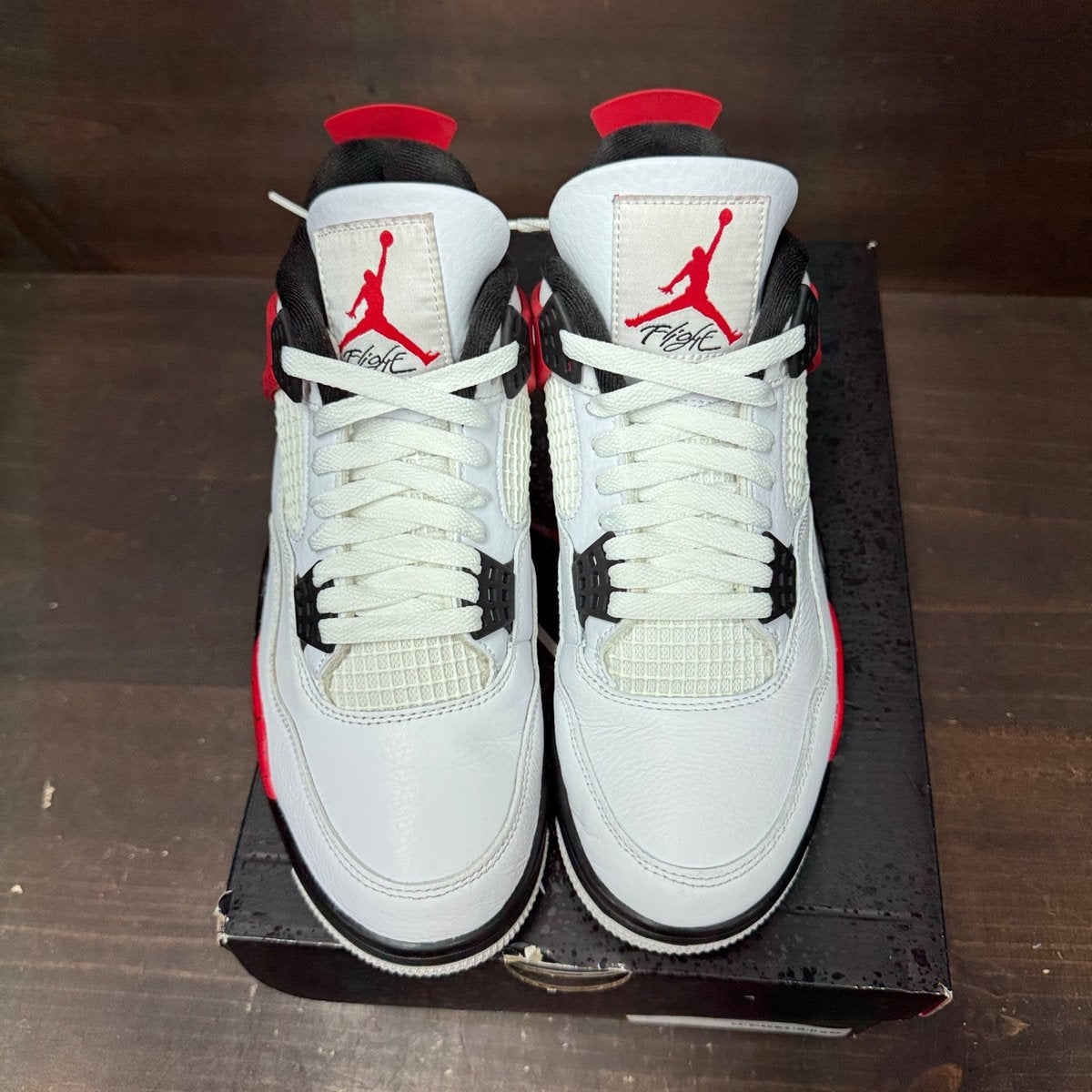 Jordan 4 Retro Red Cement Size 8 (Pre-Owned) - side