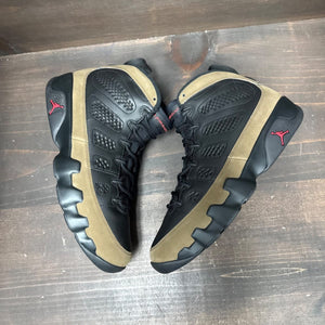 Jordan 9 Retro Olive (2024) Size 11.5 - tag