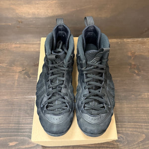 Nike Air Foamposite One Black Suede Size 9 (Pre-Owned) - Image 3