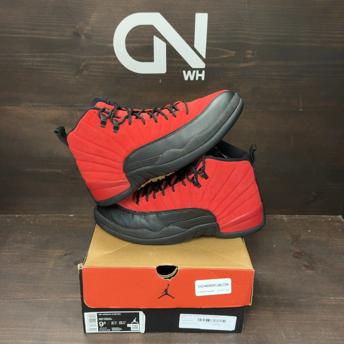 Jordan 12 Retro Reverse Flu Game - Image 1