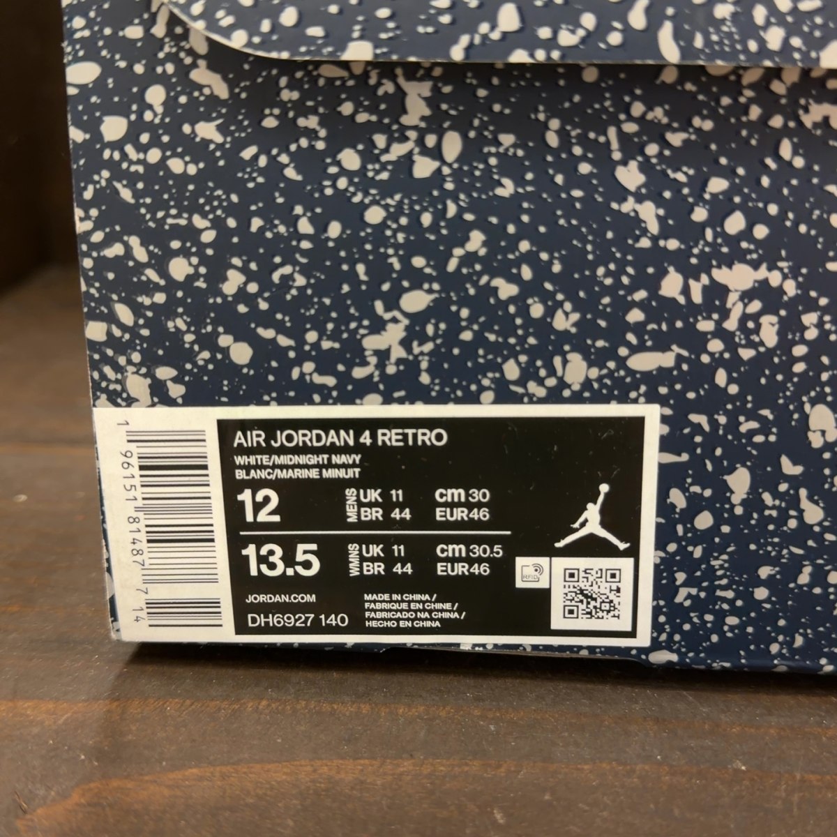 Jordan 4 Retro Midnight Navy - Image 8