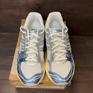 ASICS Gel-Kayano 14 Cream Metallic Blue Size 9 (Pre-Owned) - tag