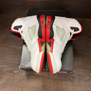 Jordan 5 Retro Fire Red Black Tongue (2025) - Image 4