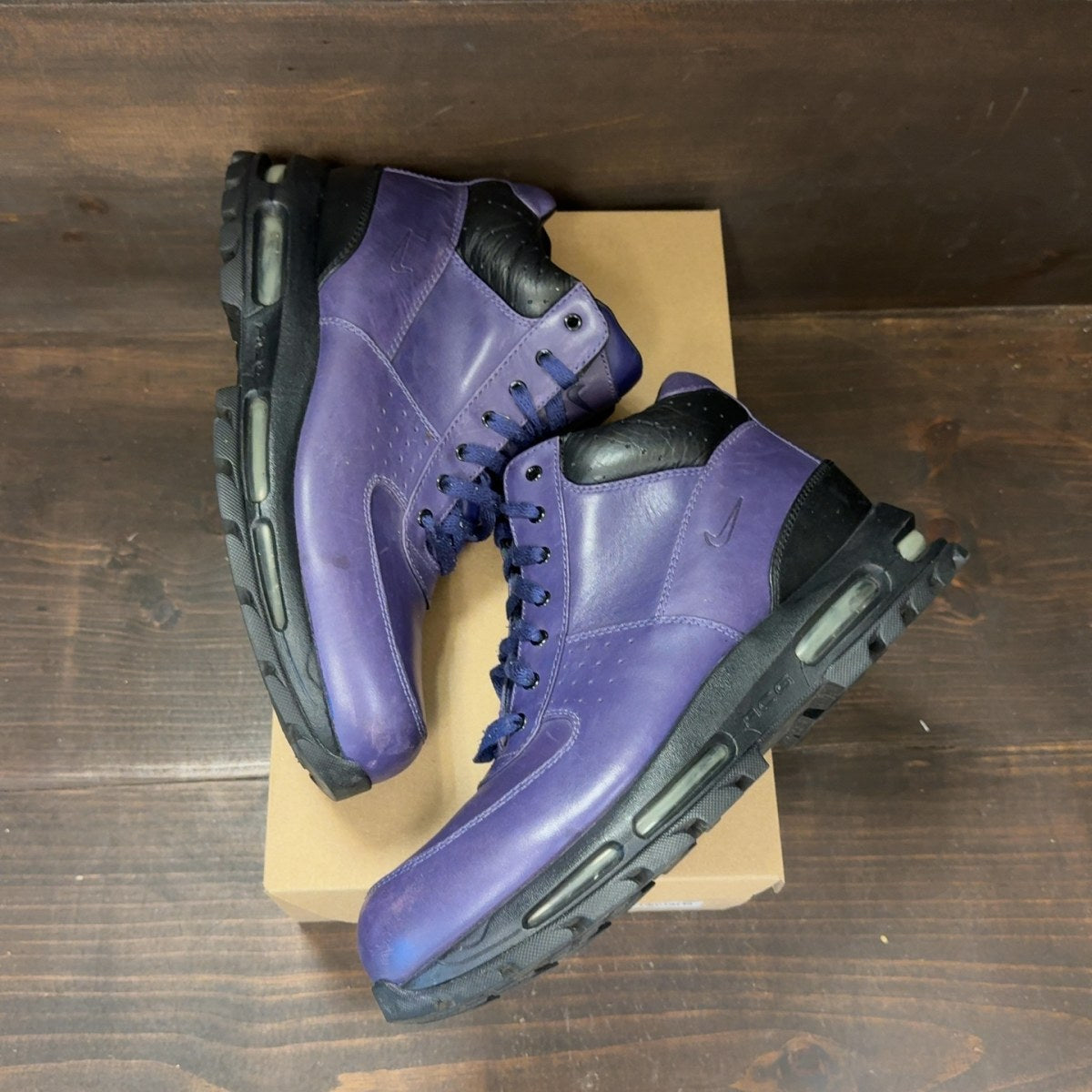 Nike Air Max Goadome 865031 Ink-Black Size 11 (Pre-Owned) - Image 2