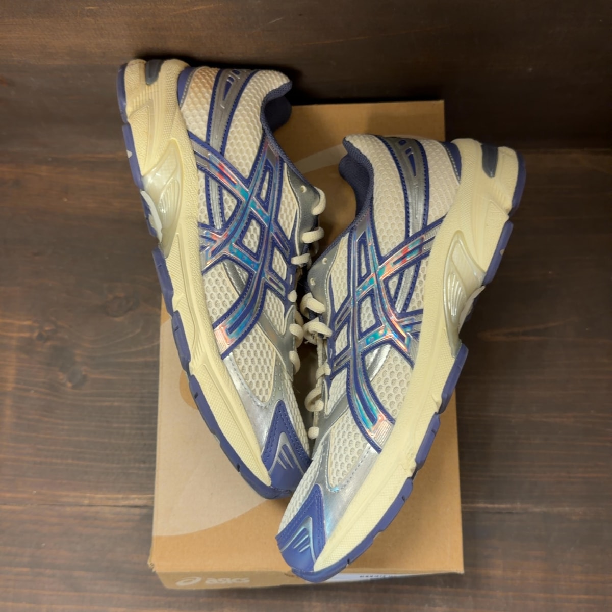 ASICS Gel-1130 White Future Dusk (Women's) Size 7.5W (Pre-Owned) - back