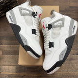 Jordan 4 Retro White Cement (2025) Size 10 (Pre-Owned) - Image 1